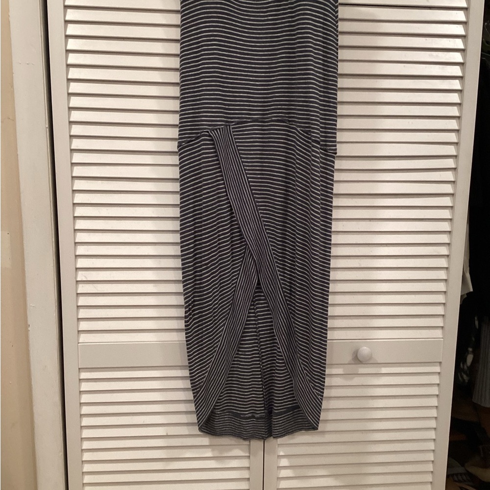 Anthropologie Bordeaux  Striped Maxi Skirt XS - Picture 2 of 7